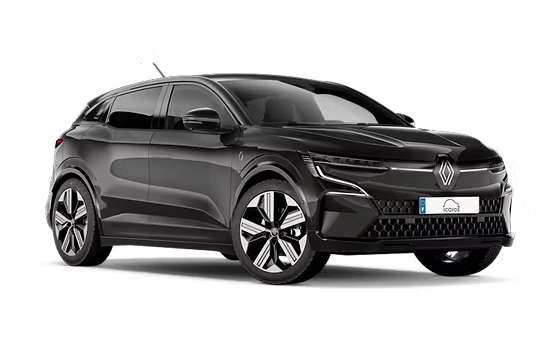 Renault Megane E-Tech noire — véhicule iDine Driver